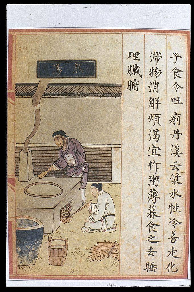 682px-Chinese_Materia_Dietetica,_Ming;_Boiling_water_Wellcome_L0039360